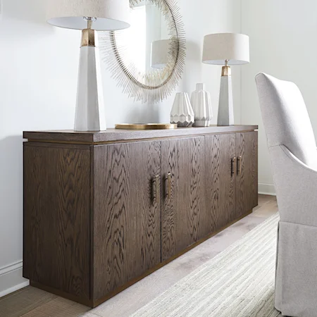 Modern Sideboard with Adjustable Shelves